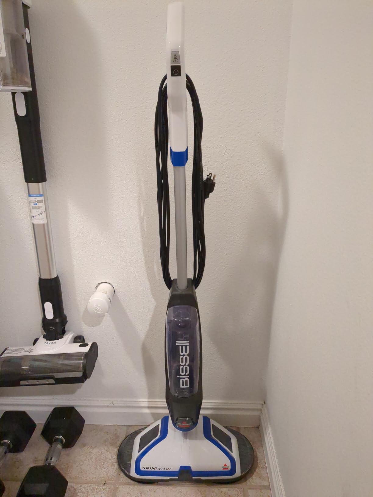 The Electric Spin Mop That Does The Scrubbing For You