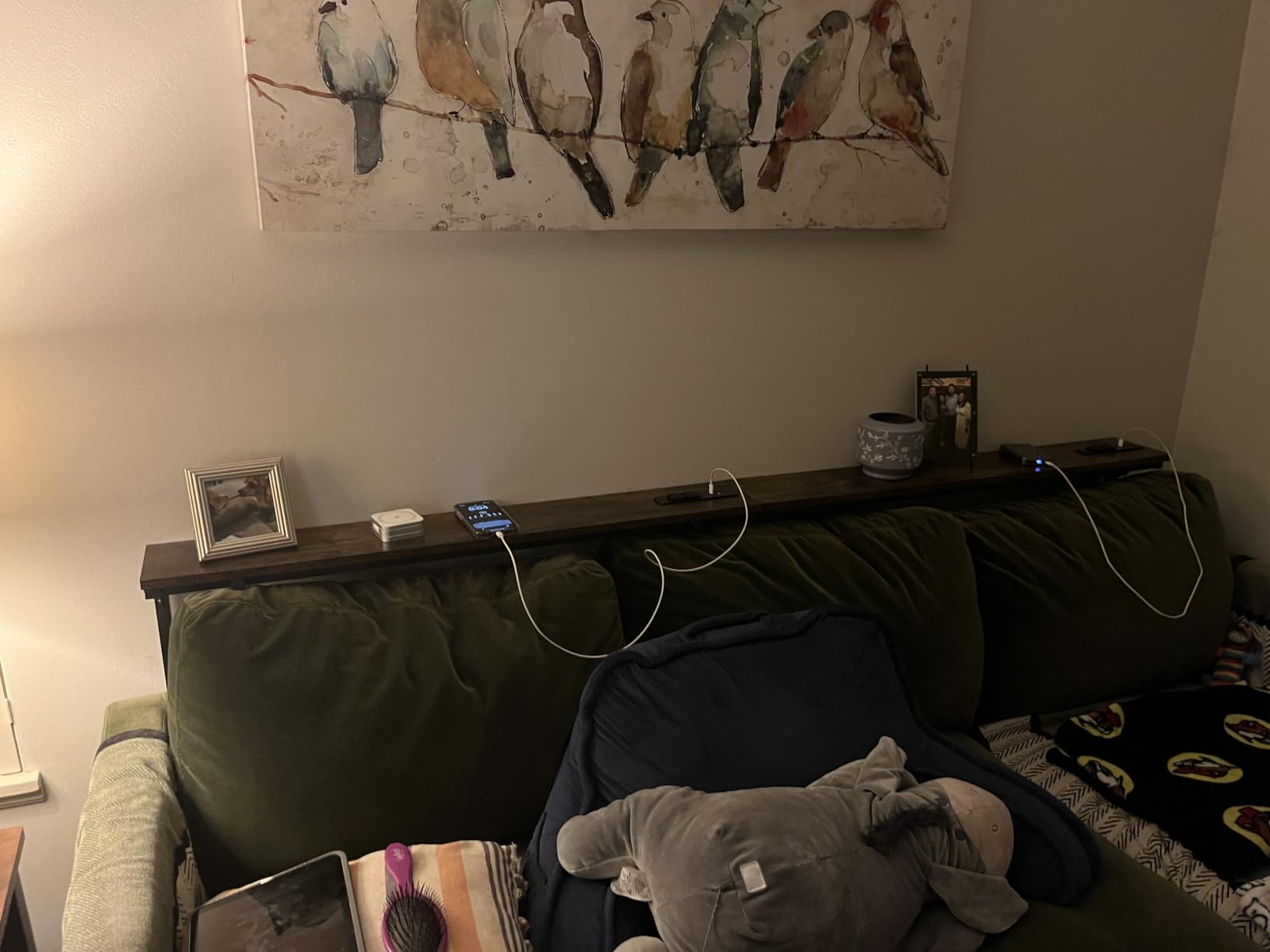 The Couch Gap Console That Charges Your Phone